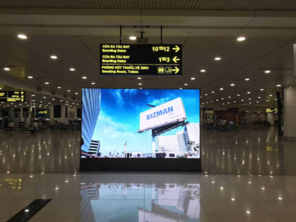 màn hình led sân bay
